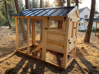 ★★ Walk-In Chicken Coop 4' Wide ★★