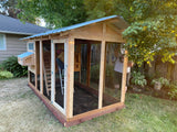 ★★ Walk-In Chicken Coop 6' Wide ★★