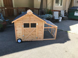 ★★ Mobile Cedar Duck House / Chicken Coop ★★